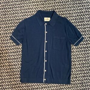 The Normal Brand Robles Button-down in Navy